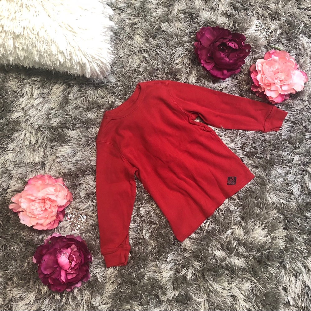 Baby Gap Red Long Sleeve Tee Child size 5 - Picture 1 of 7